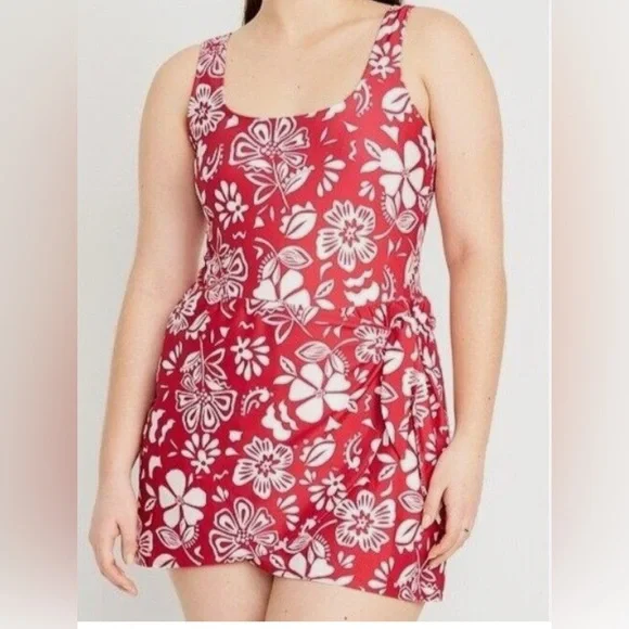 Old Navy One Piece Hawaii Hawaiian Print Swimsuit Summer Vacation Swim Dress S Old Navy One Piece Hawaii Hawaiian Print Swimsuit Summer Vacation Swim Dress S